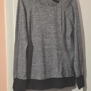 Lululemon Athletica Black and Gray Top